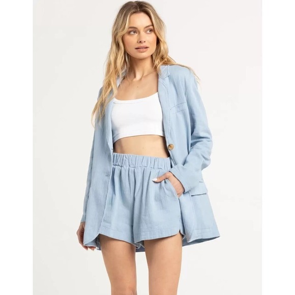 BLANK NYC Off Hours Womens Shorts In Hall Pass XS NWT - Picture 1 of 11